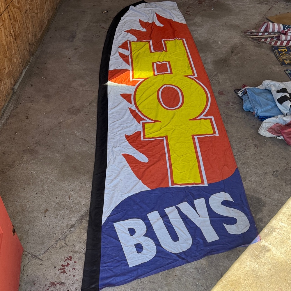 8 Foot Hot Buys Business Banner